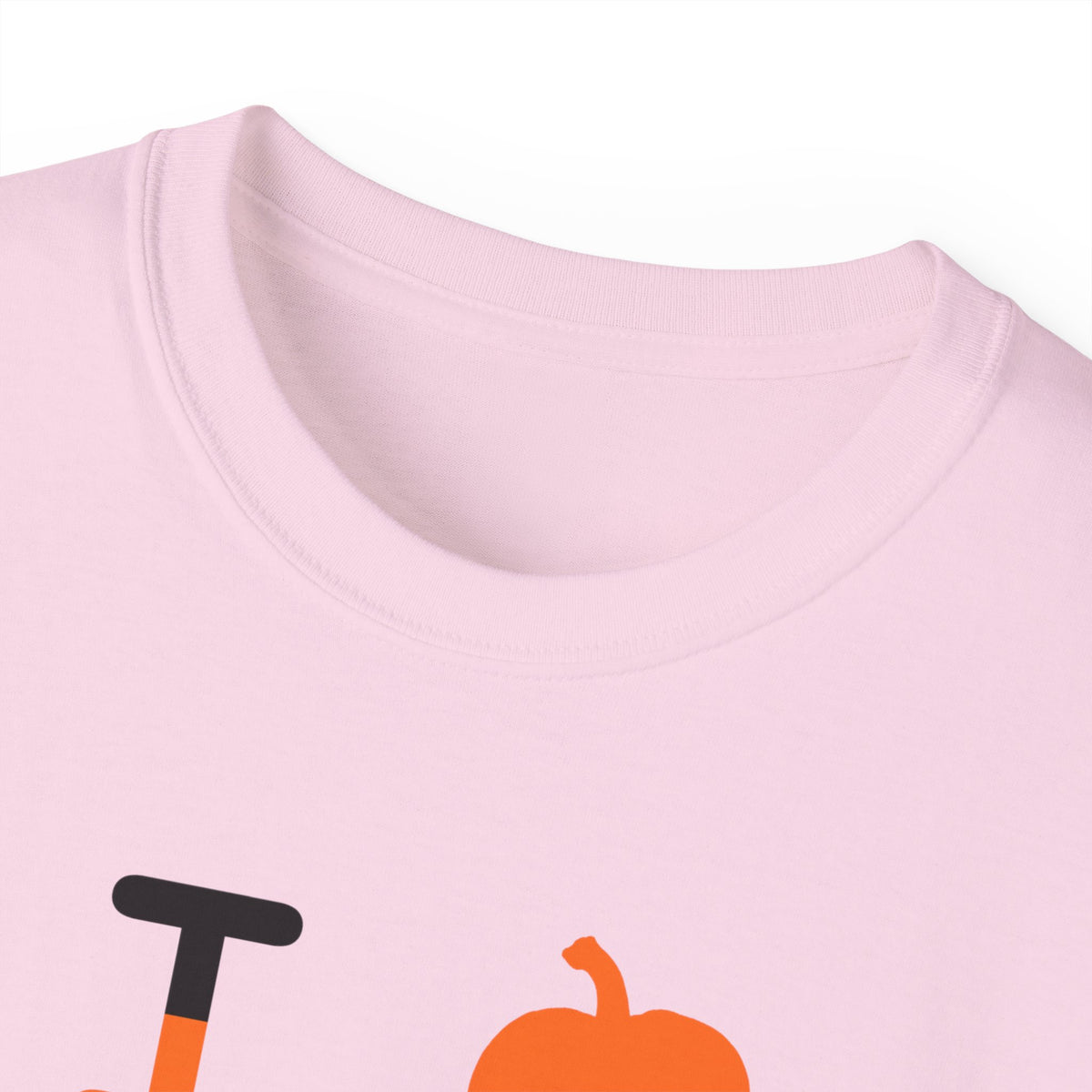 I pumpkin LongD Tag-domain positive upright pixel-weighted 12-striped front-back logo cotton tee