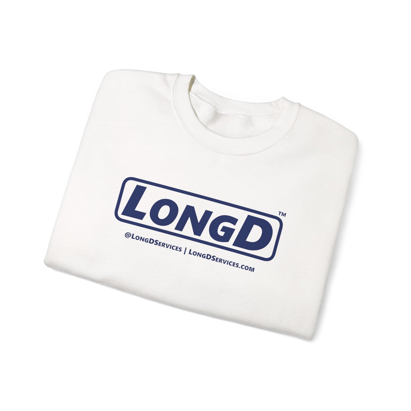 LongD official original logo crewneck sweatshirt