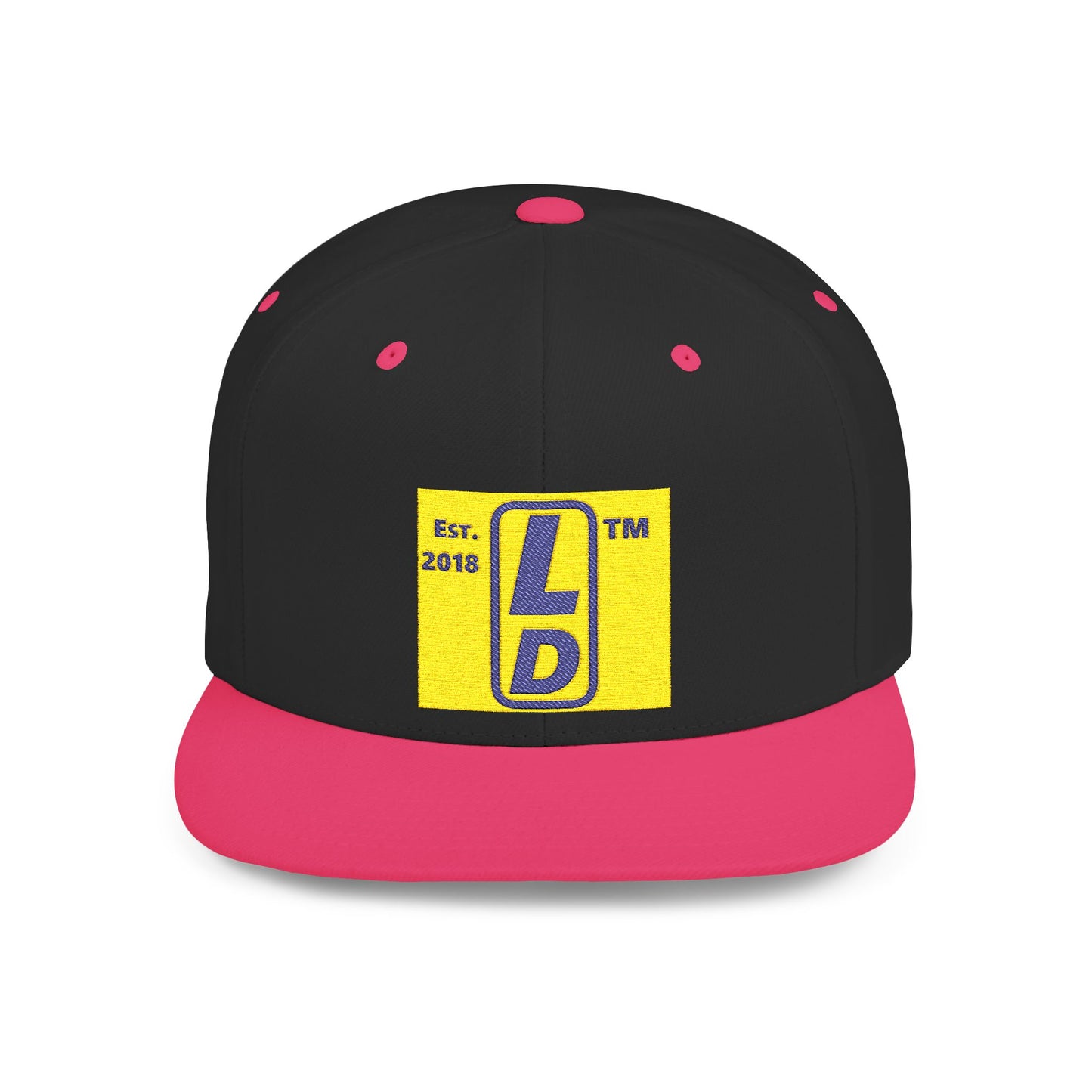 Embroidered Baseball Cap official logo upright initials