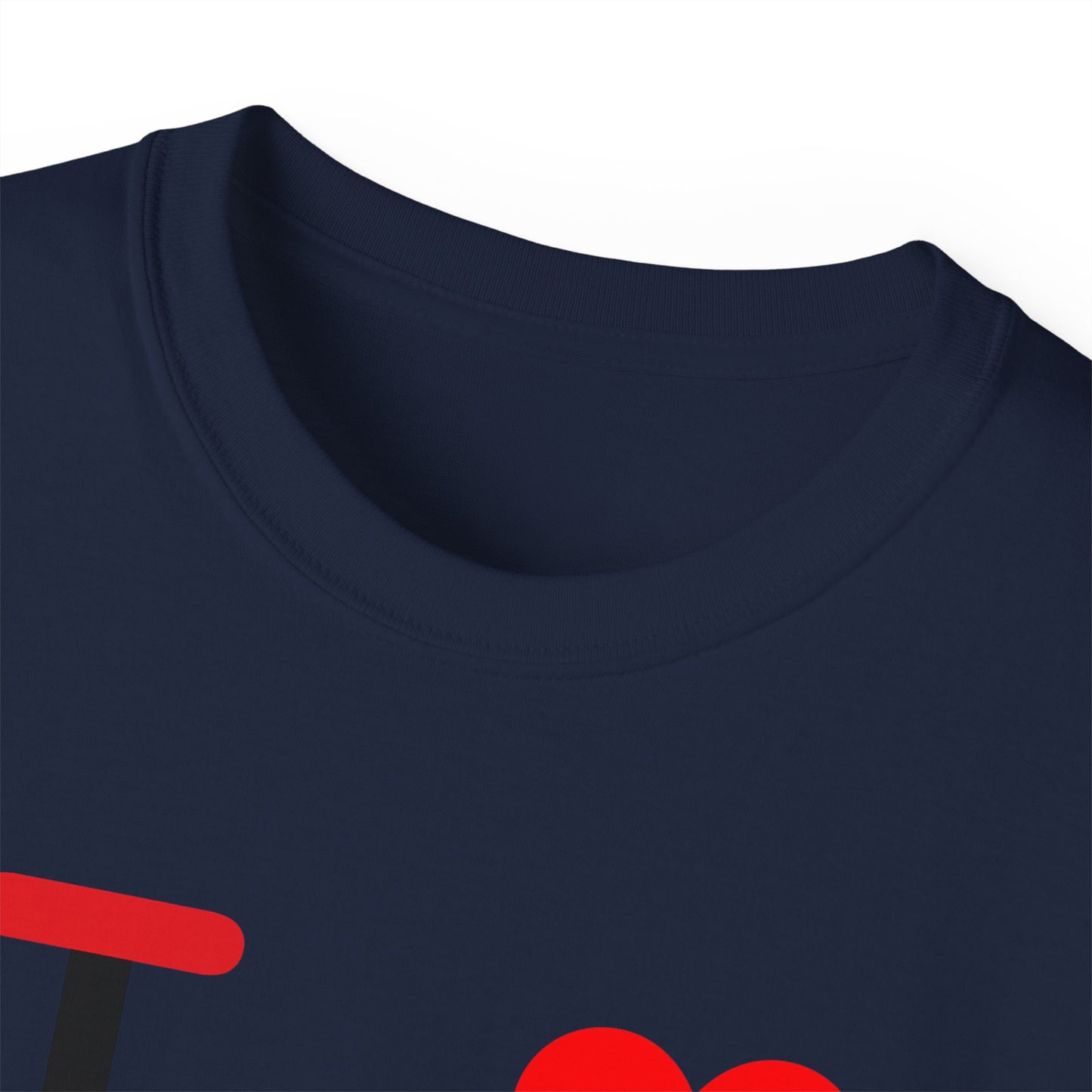 I Luv LongD® Logo Cotton Tee Juneteenth positive thirds text