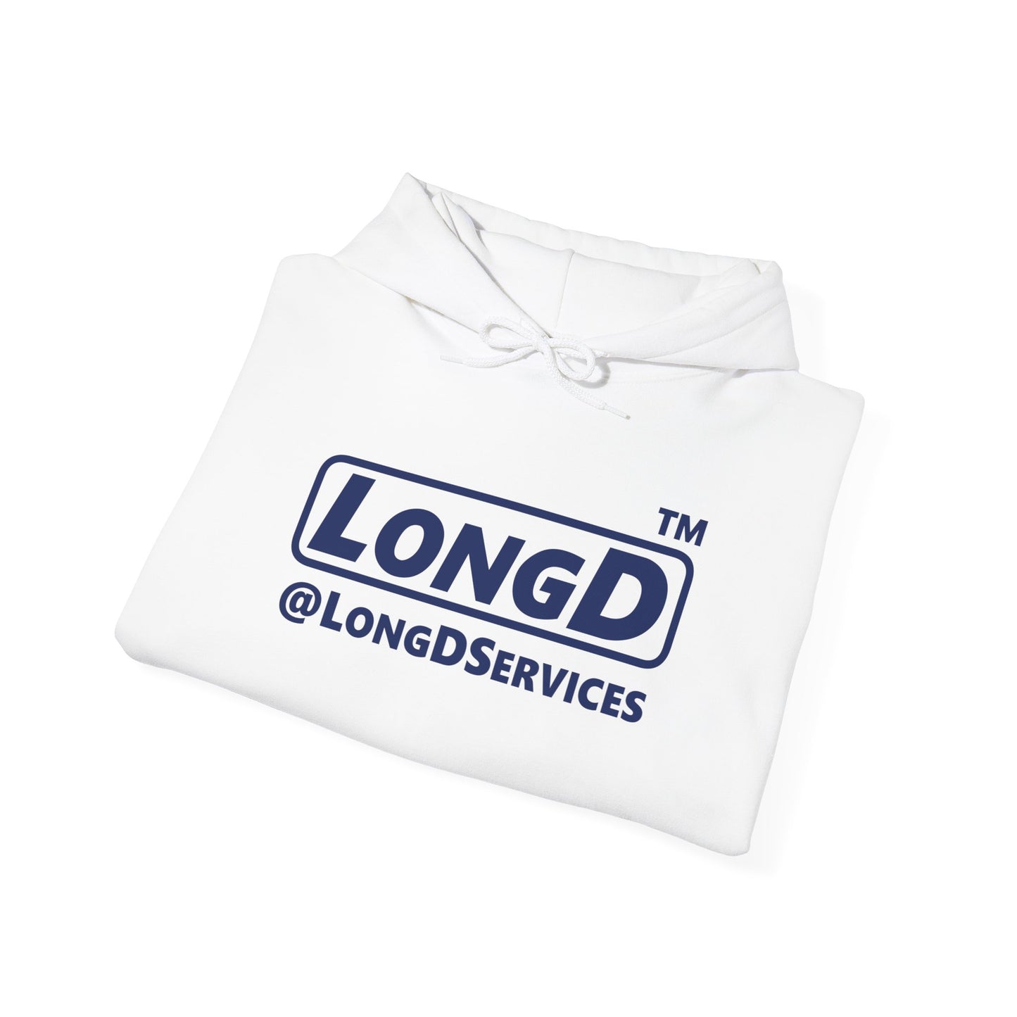 LongD® Logo (positive Tag only version) Hoodie