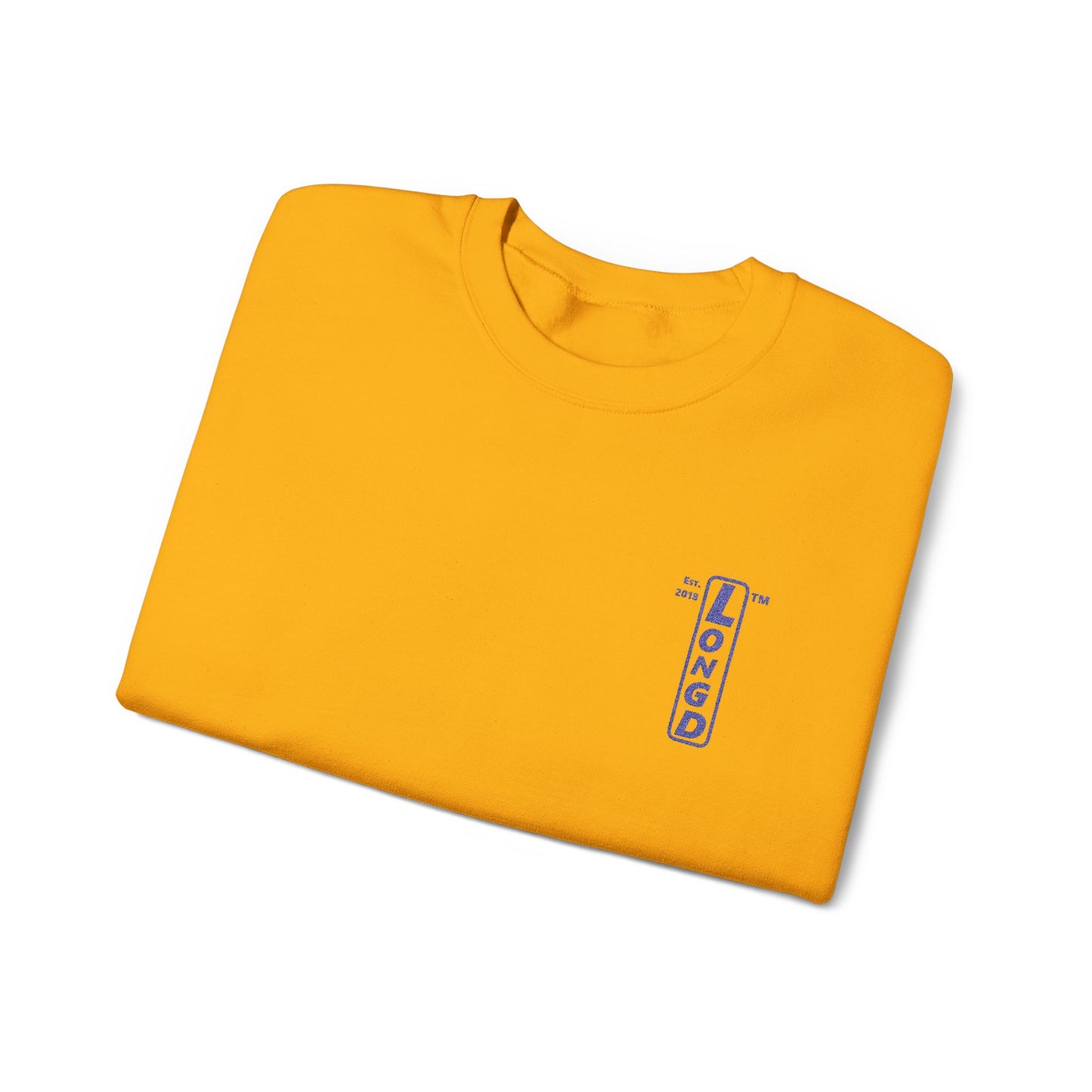Embroidered Unisex Heavy Blend™ Crewneck Sweatshirt official basic logo upright