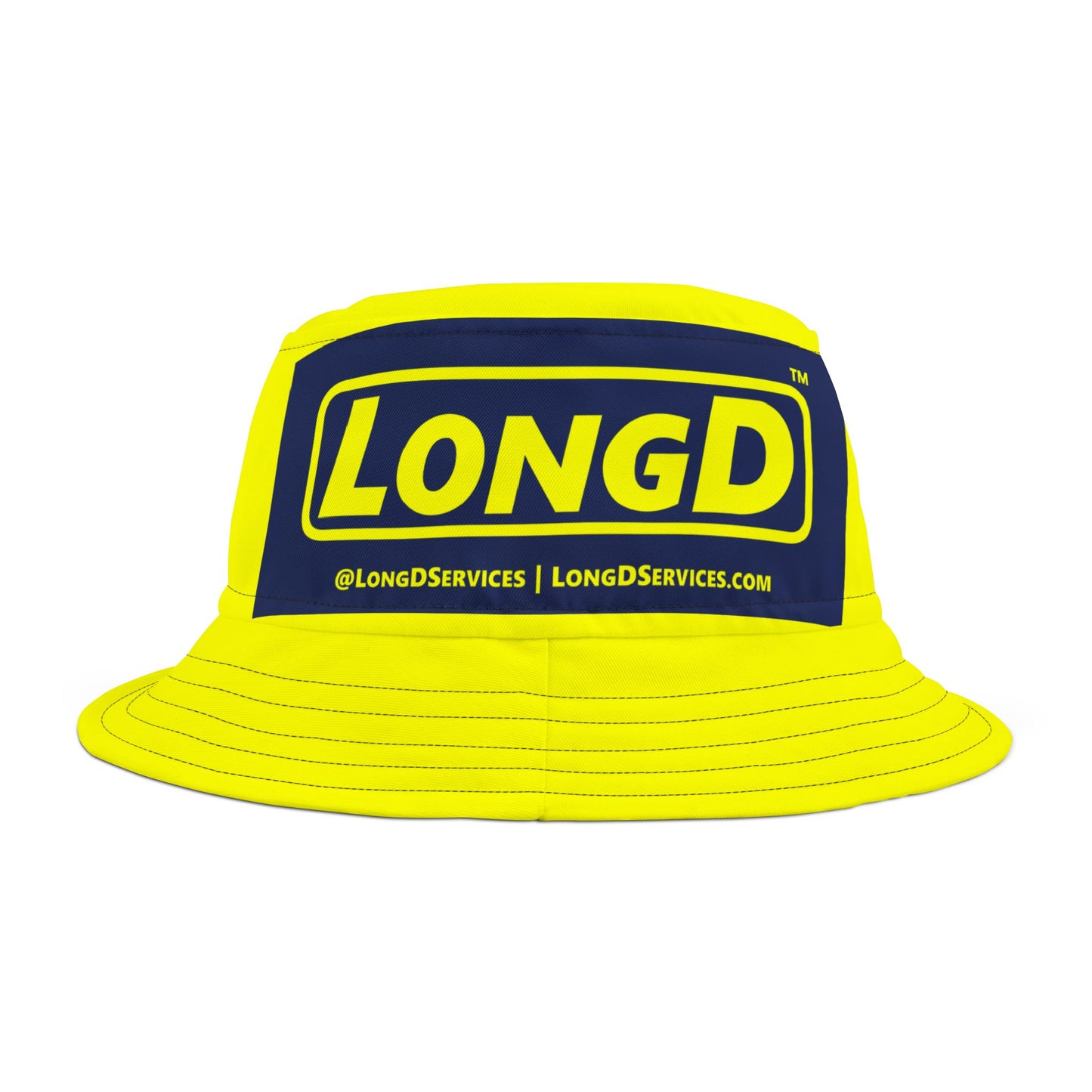 Negative Logo Bucket Hat