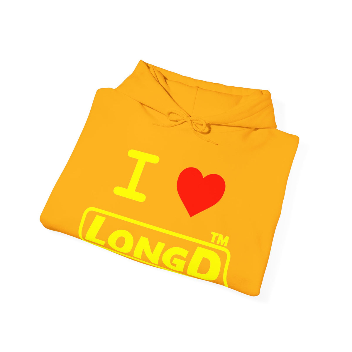 I Luv LongD Tag-domain positive alternate basic logo hoodie
