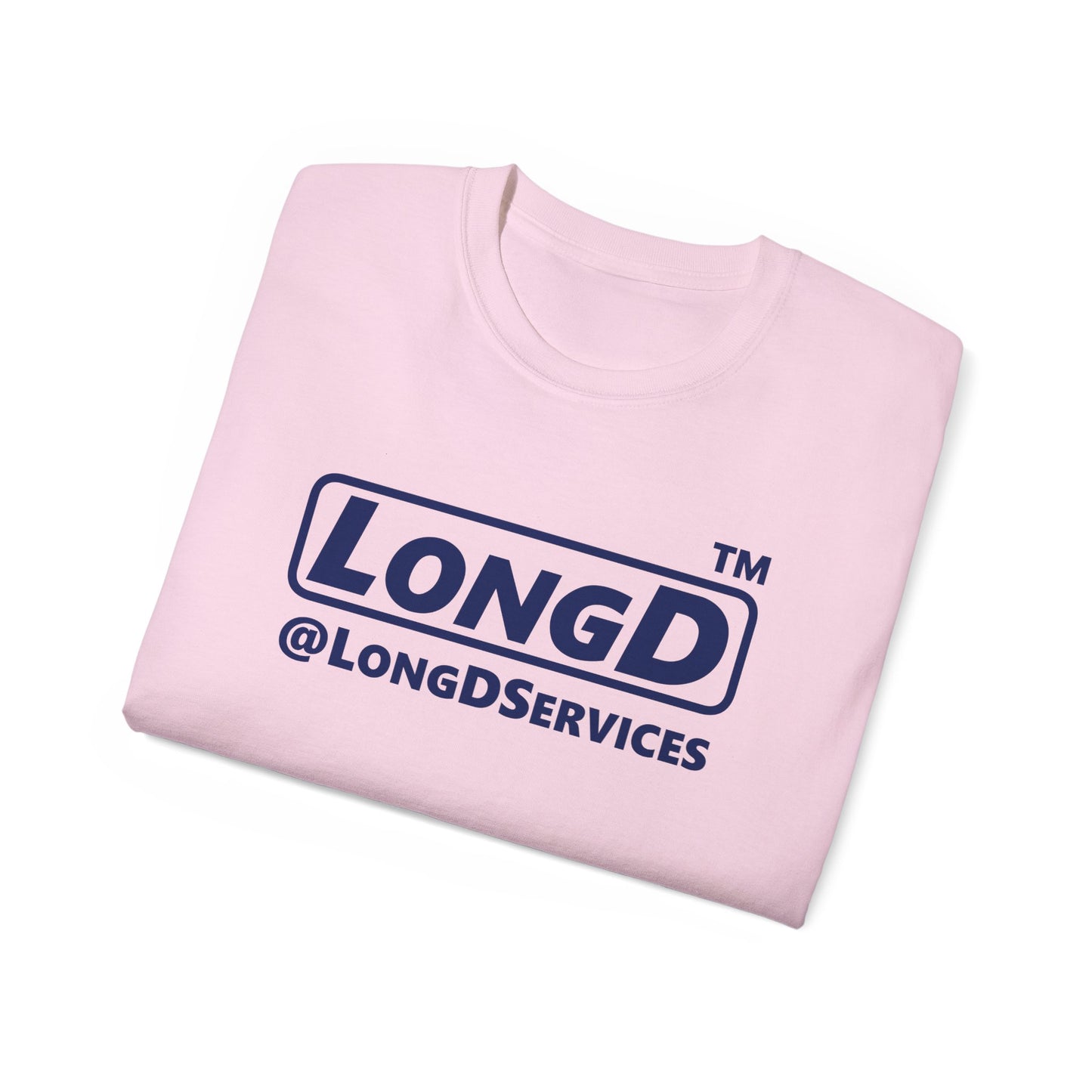 LongD® Logo Cotton Tee positive official basic logo