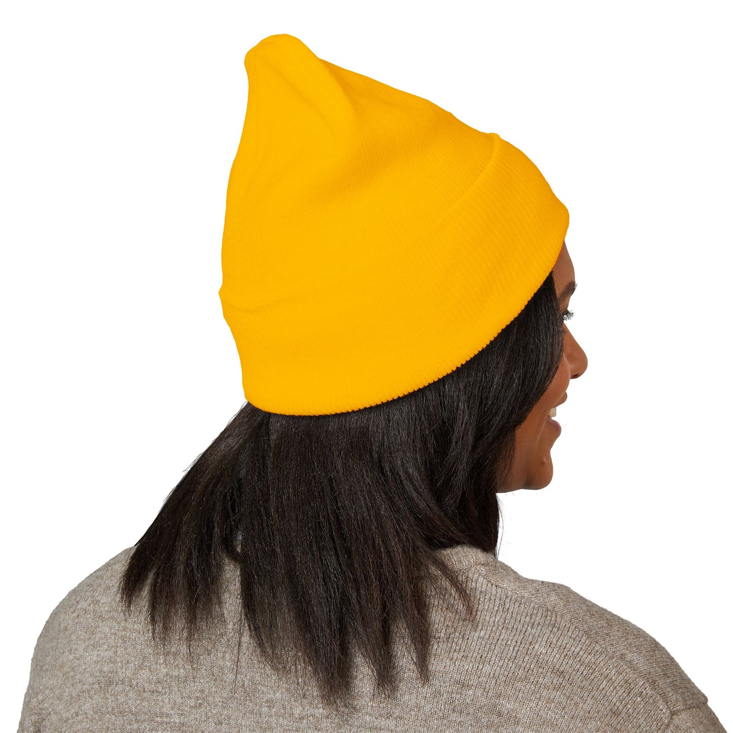 Embroidered Classic Cuffed Beanie basic official logo upright